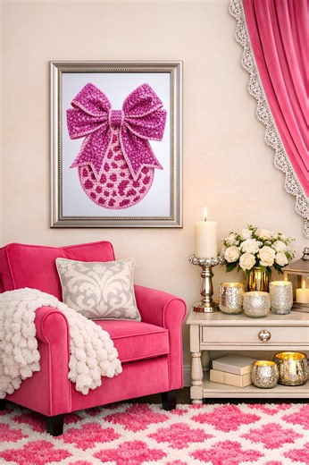Pink Crochet Leopard Egg Clipart | Rosé Leopard Stitch Egg PNG | Glam Animal Print Egg Design | Sparkle Bow Luxe Egg Digital Download - Etsy