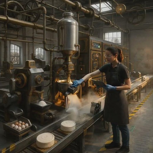 Create Mod: Building a Fully Automated Cake Factory (minecraft inspired)