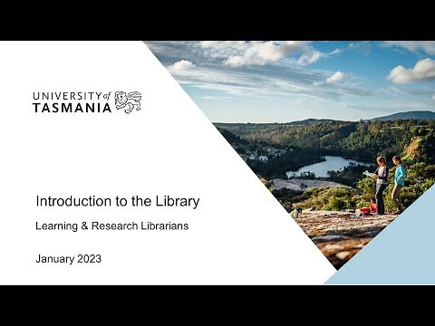 Introduction to the UTAS Library