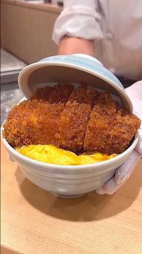 4cm Thick Giant Katsudon in Tokyo