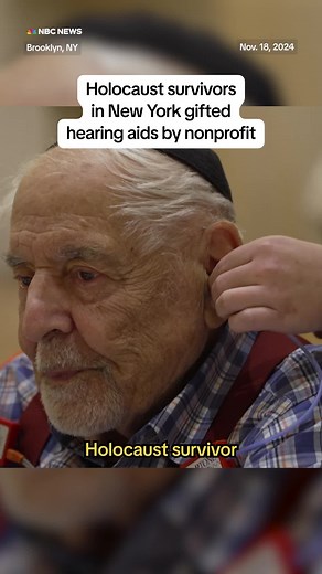 Nearly 100 Holocaust survivors living in #Brooklyn, #NewYork, including a 102-year-old, were given hearing aids at no cost by a nonprofit group called the Miracle-Ear Foundation.