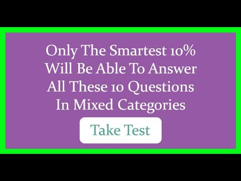 10 questions in mixed categories