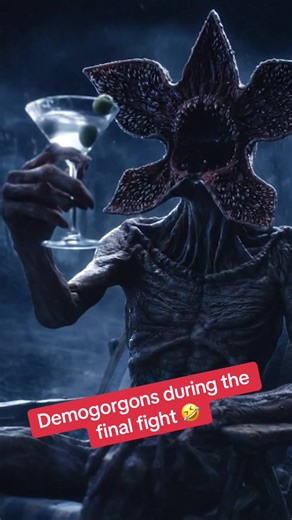 Demogorgons During the Final Fight in Stranger Things