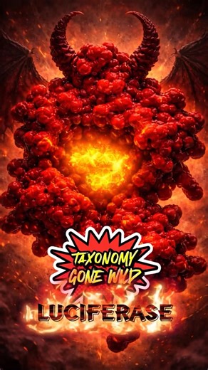 I need you to know there is a molecule in biology called luciferase, named after Lucifer.