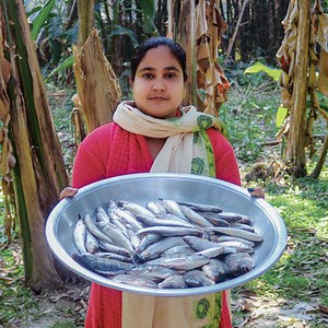 Tilapia and Carp Fish Curry Recipe #Food #Cooking #Recipe | Village Food Life