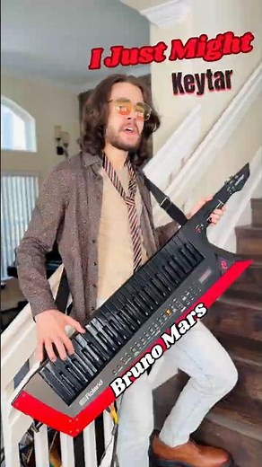 Bruno Mars "I Just Might" — Keytar Solo 🎹🎸