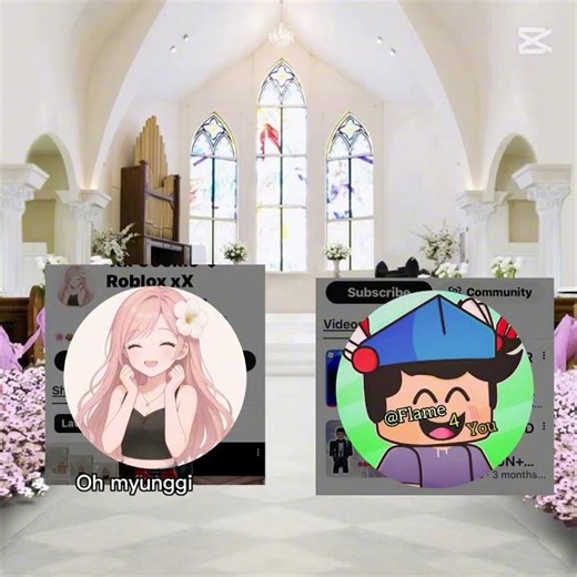 Wedding (ft @FLAME4YOU31 @Cookie_Roblox_123