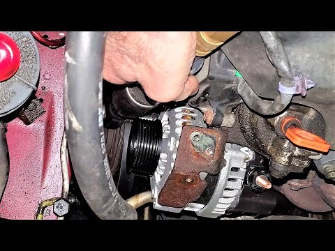 2006-2008 Honda Ridgeline alternator replacement