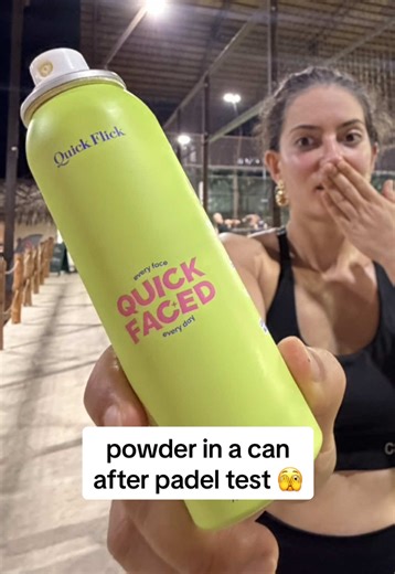 Testing Quick Faced Powder-in-a-Can for Oily Skin