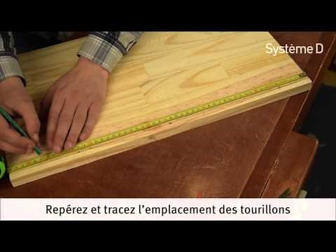 Assemblager par tourillons