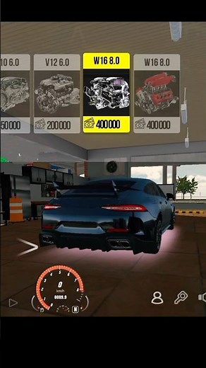 Mercedes V6 🆚 W16 engine sound test #youtubeshorts