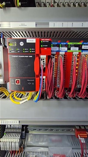 Satisfying PLC panel wiring! Professionalism at its best.✨#shorts #wiring