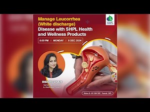 Manage Leucorrhea (White Discharge) Disease with SHPL, Health and Wellness Products