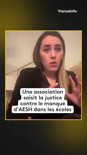 Une association qui milite pour une école inclusive attaque devant la justice administrative une dizaine de rectorats pour les pousser à recruter des accompagnants d'élèves en situation de handicap. #sinformersurtiktok