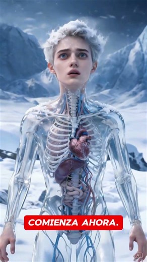 Day 1 en el Ártico 🧊🐱 | ¿Qué le pasa al cuerpo en frío extremo? ❄️ (Animación Rayos X 3D)