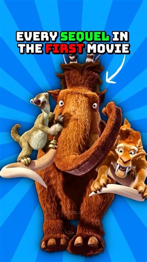 Was Every Ice Age Movie Teased In 2002? #iceage #shorts
