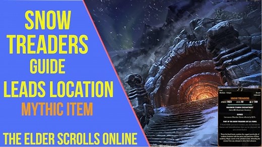 All Snow Treaders Leads in ESO - ArzyeLBuilds