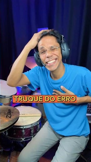 O TRUQUE DO ERRO que faz você aprender bateria mais rápido