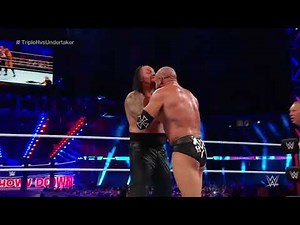Undertaker Chokeslams to Triple H