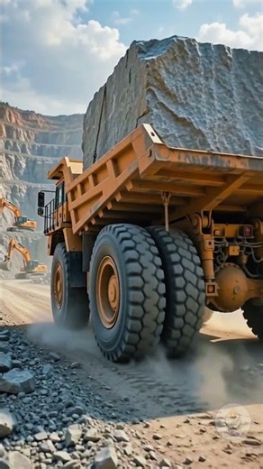 Driving a Massive Mining Truck on a Dangerous Cliff Edge! 🚜💥