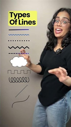 Types of Lines in English | Essential Art & Design Vocabulary | English With Ananya #vocabulary