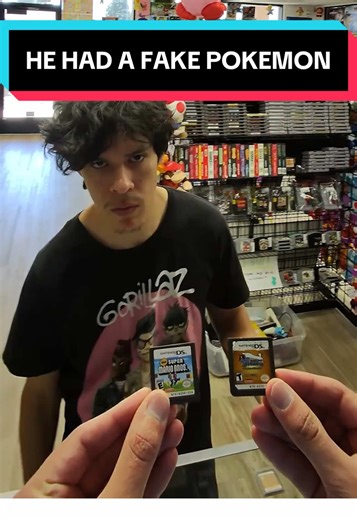 GameStop Sells Customer a Fake Pokemon Game