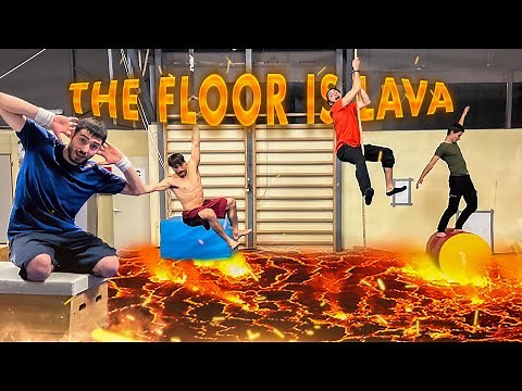 THE FLOOR IS LAVA PARKOUR CHALLENGE | ΜΗ ΠΑΤΗΣΕΙΣ ΚΑΤΩ!