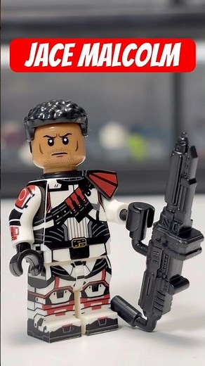 My favorite Republic Commando from SWTOR Jace Malcolm! 🤩😍 #lego #starwars #legostarwars