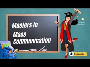 Masters in Mass Communication