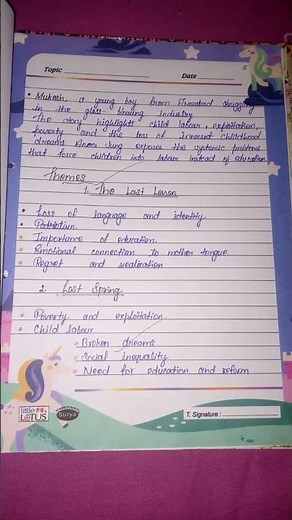 CBSE Class 12 English project video📖