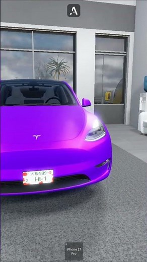 Roblox Autopilot Simulator: Tesla Model Y showcase #teslaautopilotsimulatorroblox