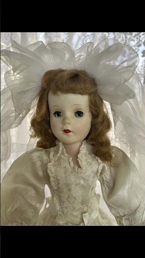 Vintage Sweet Sue 17" Redhead Bride Doll