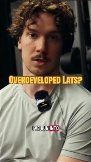 What’s the worst overdeveloped muscle to have? #gymtips #latspread #backday #gymmyths