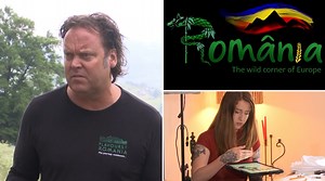 Îndrăgostit de România, jurnalistul britanic Charlie Ottley ne-a făcut un logo special: "Spun de doi ani că trebuie să renunțăm la frunză"