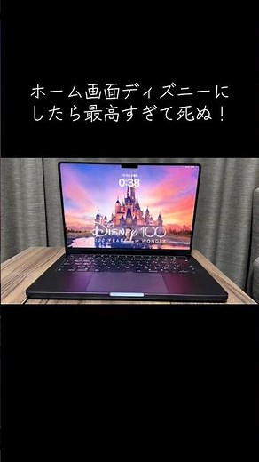 【ホーム画面】ディズニーにしてみた