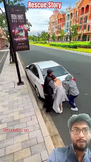 Rescuing the girl from the kidnapping like a hero❤️🙏#kindness#rescue#help#hero#justice#save#shorts