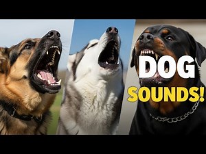 Different Dog Breeds and Their Sounds | Barking, Growling & Howling