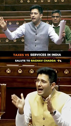 "Taxes Like England, Services Like Somalia: Salute to Raghav Chadha's Epic Parliament Roast!