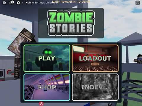 Zombie Stories (Main theme music) Roblox Game