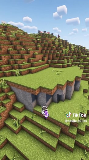 Mountain and Cliff Building Ideas in Minecraft