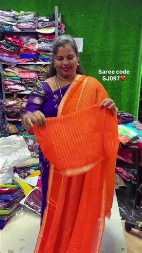 Viscose georgette saree🥰just ₹750😱wts app 7448881259💗saree code SJ097❤️‍🔥 #georgette #shorts