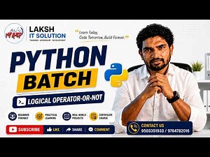 #13. Logical Operator Or Not
