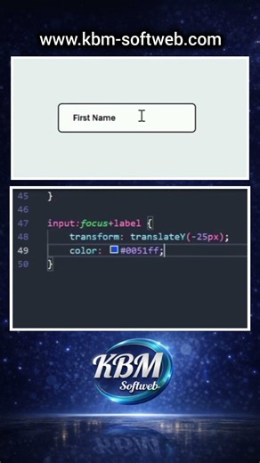 ✨ Clean Input Field Design with Pure CSS 🧑‍💻✅ #programming #code #coding #css #webdevelopment #usa