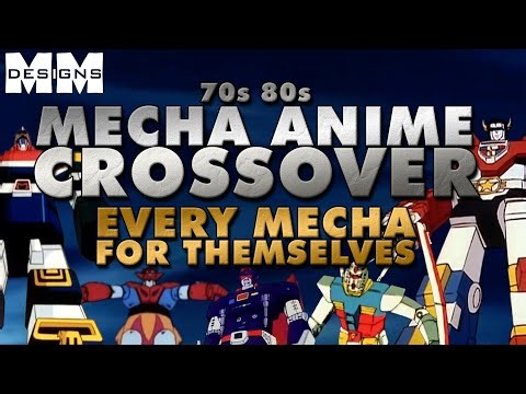 70s 80s MECHA ANIME CROSSOVER- 5 MINUTES OF MADNESS - NOT A.I. #voltron #mazingerz