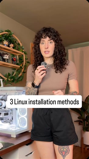 madelyn on Instagram: "3 Linux installation methods: bare metal, virtual machine, and dual booting. Which OS do you prefer? - #windows #linux #pcbuild #pcgaming #gaming #tech #techbaddie #techgirl #pc #gamer #pcgamer #fps #desksetup"