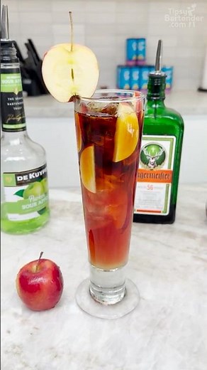 Poison Apple Cocktail #cocktail #apple