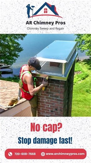 A missing chimney cap might not seem like a big deal