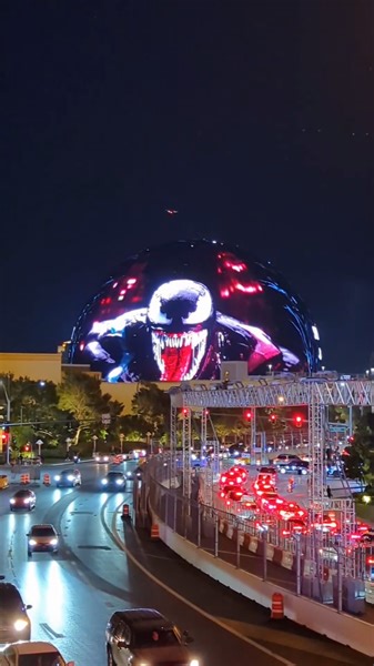 Spider-Man beware! Venom has taken over the Las Vegas Sphere! | Stern Pinball