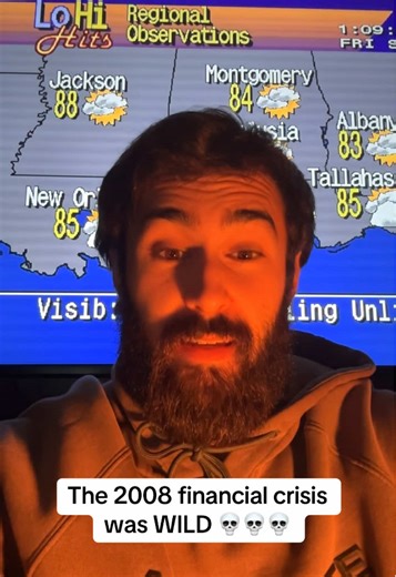 The 2008 financial crisis is truly wild looking back now.