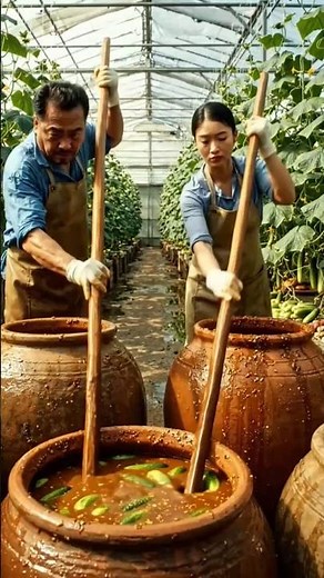 Chinese Cucumber Pickle Factory Process | How Cucumbers Become Famous Chinese Pickles 🥒